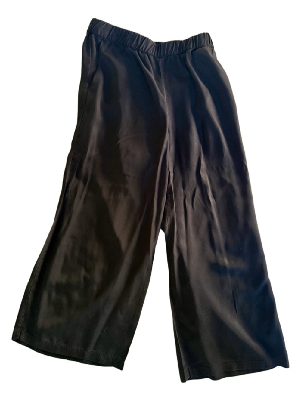 Amadi Black Wide-Leg Pants